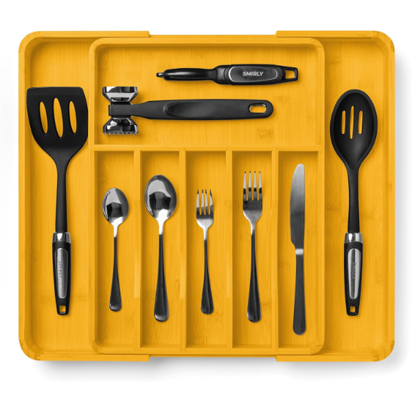 SMIRLY SILVERWARE DRAWER ORGANIZER