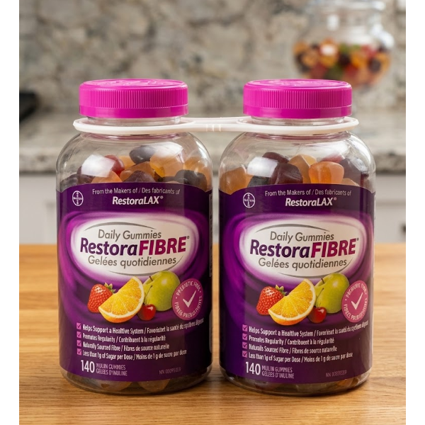 RESTORAFIBRE DAILY FIBRE GUMMIES -N, E: 8-2027
