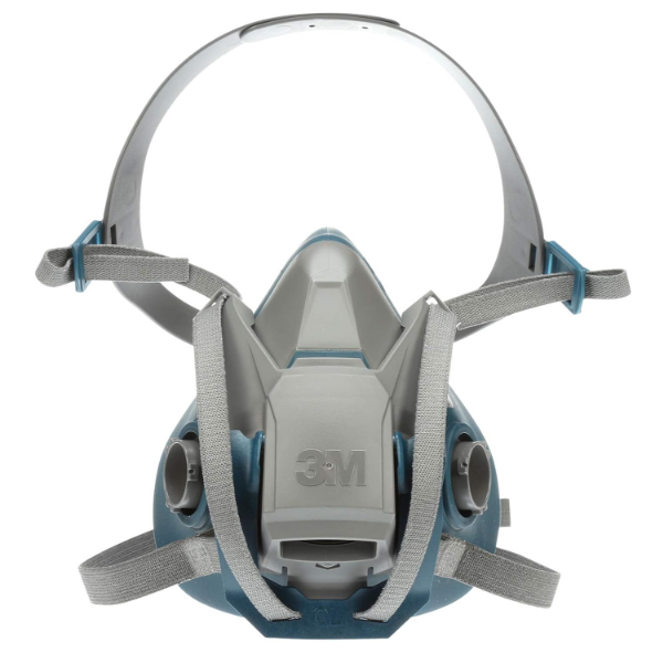 3M RUGGED COMFORT QUICK LATCH HALF FACEPIECE REUSABLE RESPIRATOR 6503QL