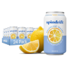 Image 1 : SPINDRIFT LEMON SPARKLING WATER, 12 FL. OZ. CANS (PACK OF 24)