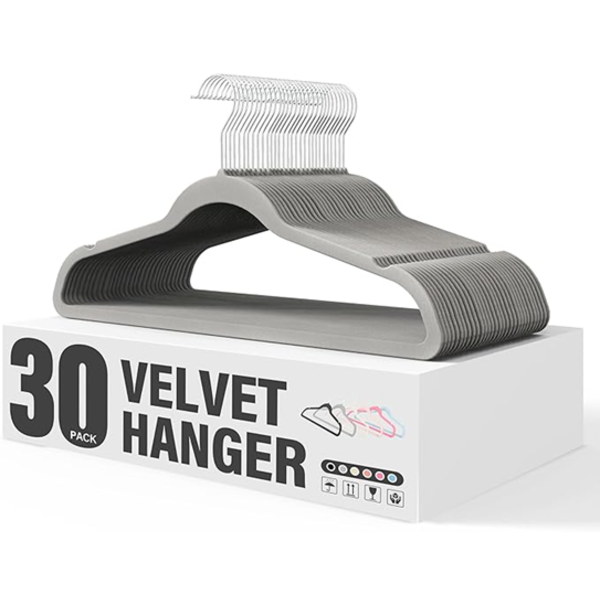 YSSOA VELVET HANGERS (30 PACK)