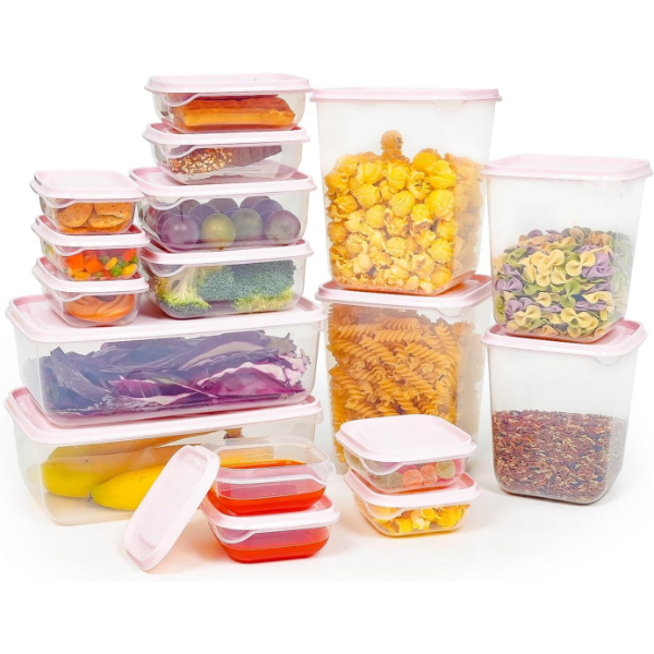 PLASTIC FOOD STORAGE (34-PACK)