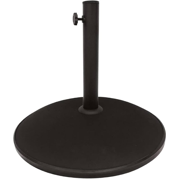 ROUND UMBRELLA BASE HOLDER HEAVY DUTY PARASOL STAND FOR PATIO, OUTDOOR, BACKYARD (SLIGHTLY USED)