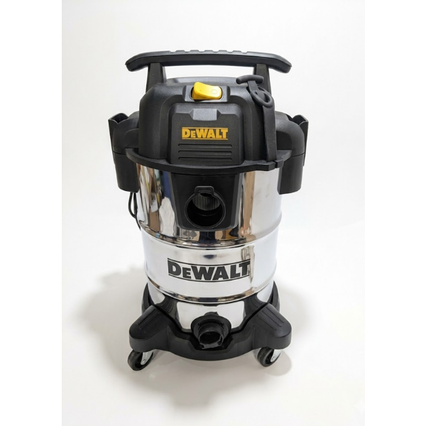 DEWALT STAINLESS STEEL QUIET WET & DRY VACUUM -U MISSING HOLES
