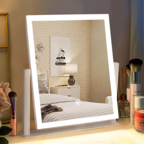 FREXCHENG 12-INCH VANITY MIRROR WITH LIGHTS, 3 COLOR MODES & ADJUSTABLE BRIGHTNESS -N