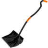 Image 1 : TRAZON SNOW SHOVEL HEAVY DUTY FOR DRIVEWAY WITH ERGONOMIC HANDLE