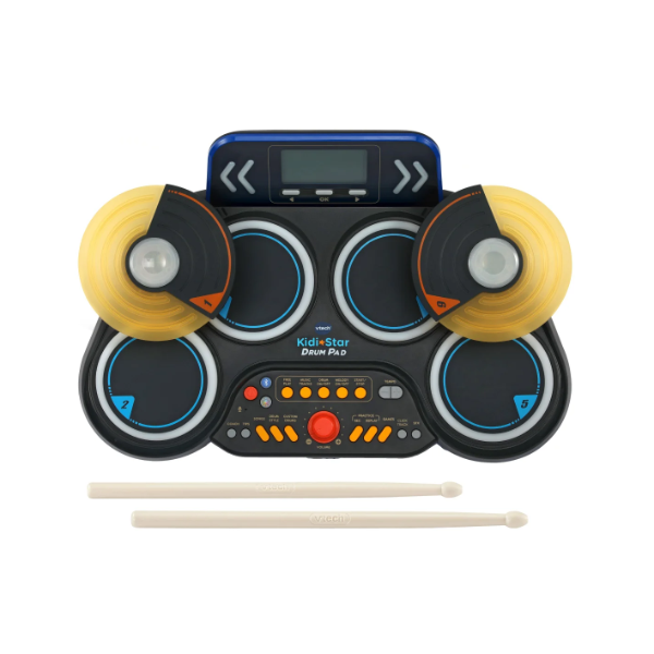 VTECH KIDI STAR DRUM PAD - ENGLISH VERSION (SLIGHTLY USED, GOOD CONDITION)