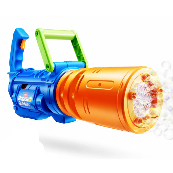 BUNCH O BUBBLES SPINNING BARREL BUBBLE BLASTER BY ZURU -U