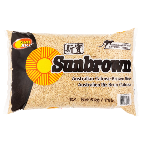 Sunbrown Australian Calrose Brown Rice 5 kg