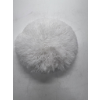 Image 2 : AFRICAN WHITE CREAM JUJU HAT 29 INCHES FEATHER WALL DECOR -NMP