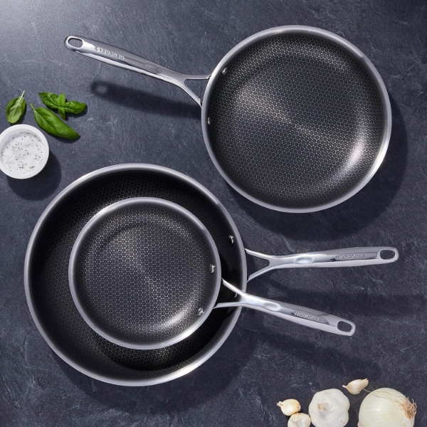 HENCKELS PARADIGM SKILLET SET 3 PIECES -U