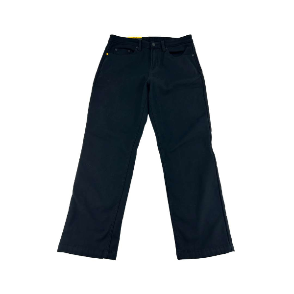 CAT MEN’S BLACK FLEECE LINED CANVAS PANTS (SIZE 30) (SLIGHTLY USED)