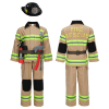 Image 1 : FIREFIGHTER COSTUME FOR KIDS,FIREMAN COSTUME FOR BOY AND GIRL