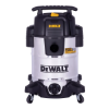 Image 1 : DEWALT 10 GALLON/38L STAINLESS STEEL QUIET WET/DRY VACUUM -SU
