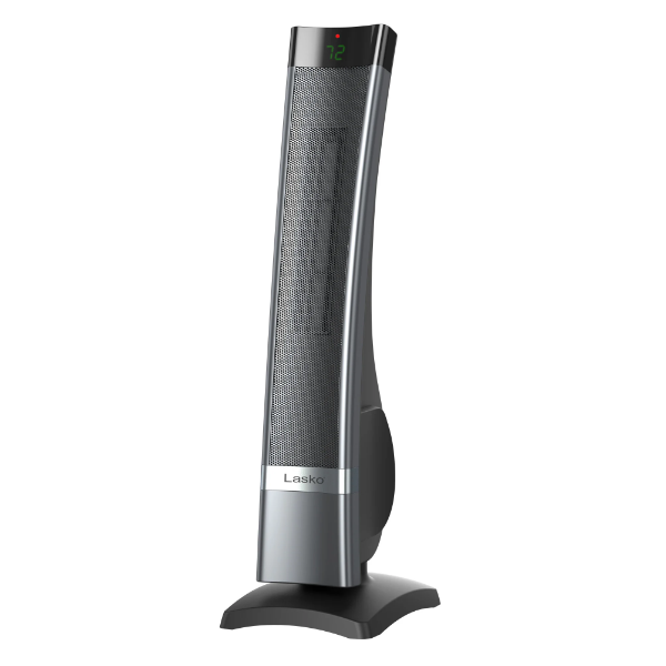 LASKO 1500W ULTRA CERAMIC TOWER SPACE HEATER WITH REMOTE (USED)