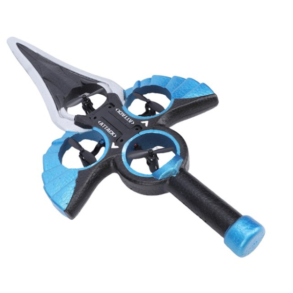 REMOTE CONTROL FLYING SWORD TOY, BATTERY POWERED LIGHTWEIGHT FOAM AIRPLANES -N