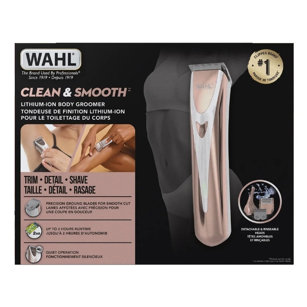 WAHL CLEAN AND SMOOTH LITHIUM ION BODY GROOMER