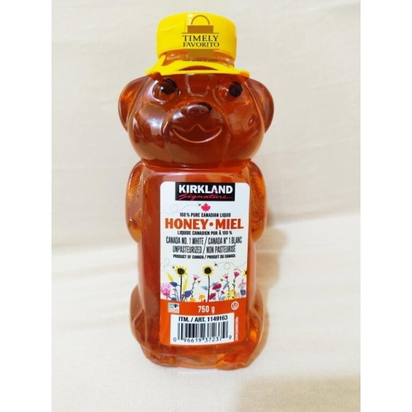 Honey Miel Kirkland 750g (BB: APRIL 2027)