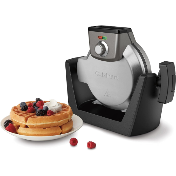 CUISINART WAF-V400C CONVERTIBLE NON-STICK BELGIAN WAFFLE MAKER, VERTICAL & HORIZONTAL COOKING