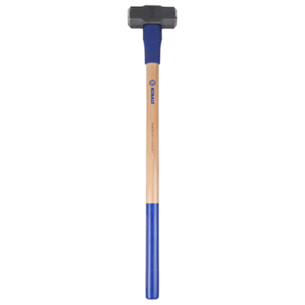 KOBALT 8-LBS HIGH CARBON STEEL AND HICKORY SLEDGE HAMMER