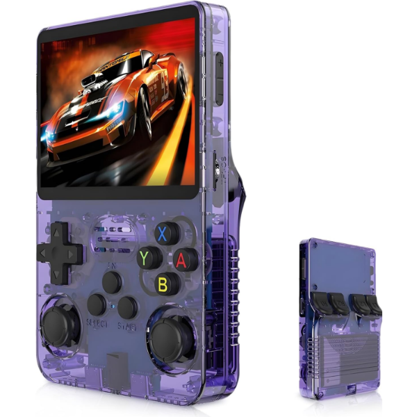 R36S HANDHELD GAME CONSOLE,3.5 INCH IPS 1.5GHZ RK3326 HANDHELD EMULATOR -N
