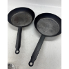 Image 2 : THERMALLOY CARBON STEEL PAN 2 PIECES -U