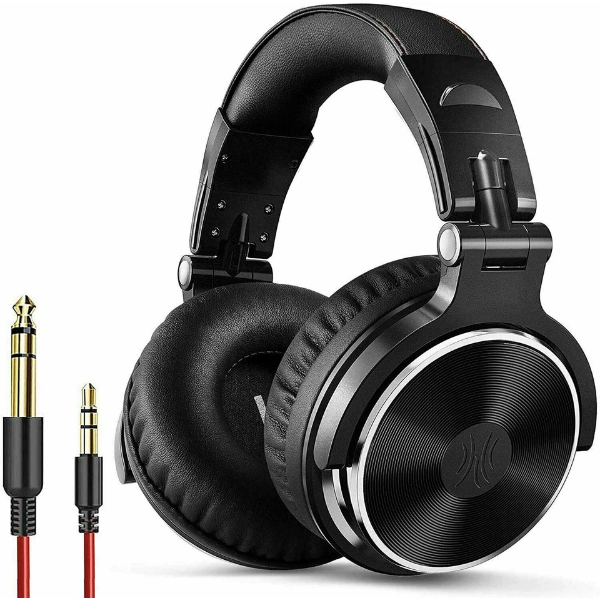 ONEODIO PRO10 WIRED OVER EAR HEADPHONES HI-RES STUDIO MONITOR & MIXING DJ STEREO HEADSETS -N