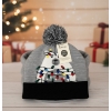 Image 1 : GEORGE POLAR BEAR KNIT HAT AND NECK WARMER  2 PCS SET