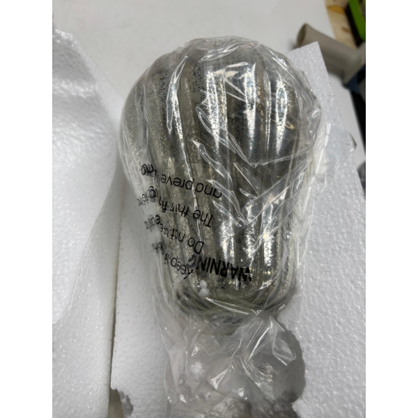 MERCURY GLASS PUMPKIN LIGHT -N