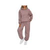 Image 1 : AUTOMET WOMENS 2 PIECE OUTFITS LOUNGE HOODIE SWEATSUIT SETS