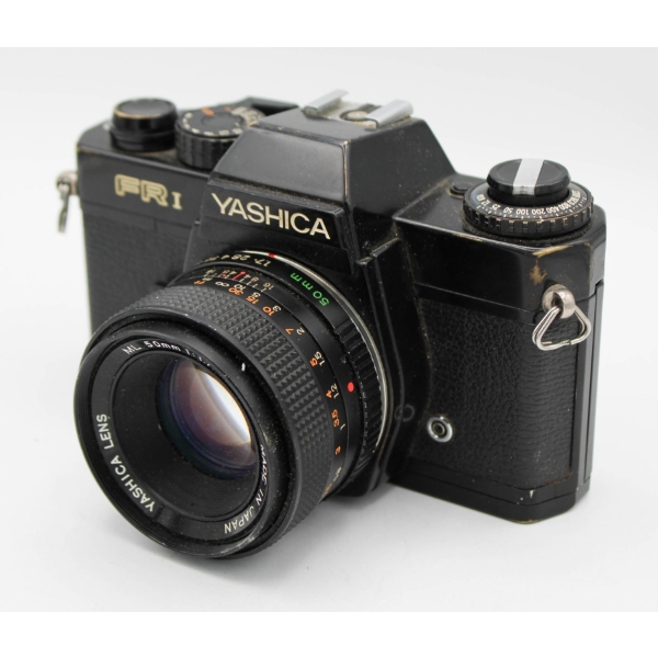 YASHICA FR-I 35MM FILM SLR + YASHICA ML 50MM F1.7 LENS