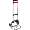 Image 1 : MAGNA CART PERSONAL MCI FOLDING HAND TRUCK WITH RUBBER WHEELS, BLACK
