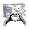 Image 1 : WECARE CHROME DISPOSABLE NITRILE GLOVES - POWDER AND LATEX FREE - NON-STERILE