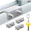 Image 1 : SLIDING WINDOW LOCK WITH KEY