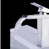 Image 1 : BATHROOM FAUCET. WATERFALL SINGLE HOLE OPEN WASH BASIN FAUCET.