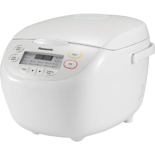 PANASONIC SRCN188 10 CUP ELECTRONIC RICE COOKER/WARMER, WHITE -U