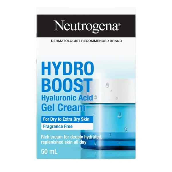 Neutrogena Fragrance Free Hydro Boost Gel Cream for Extra Dry Skin (2 PCS)