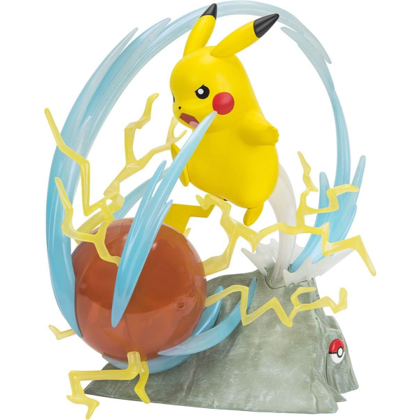 POKÉMON PIKACHU 13-INCH DELUXE COLLECTOR’S STATUE (NEW)