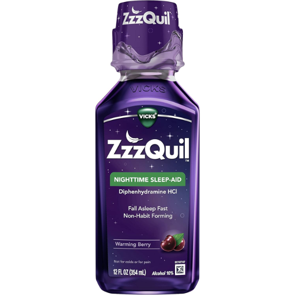 ZZZQUIL, SLEEP AID, NIGHTTIME SLEEP AID LIQUID