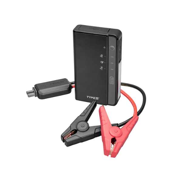 TYPE S 1000A CAR BATTERY JUMP STARTER, 12V 6.0L GAS 3.0L DIESEL, 8000MAH PORTABLE JUMP STARTER