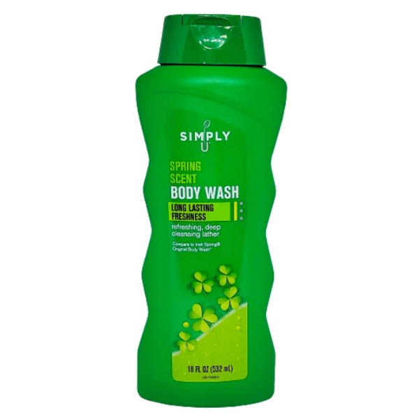 SIMPLY U BODY WASH ISLAND RETREAT SPORT SCENT 18 OZ (1 BOTTLE)