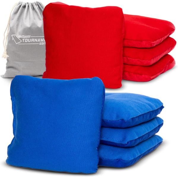 GOSPORTS DUAL SIDED CORNHOLE BEAN BAGS - SLIDE AND STOP REGULATION TOURNAMENT BEAN BAGS