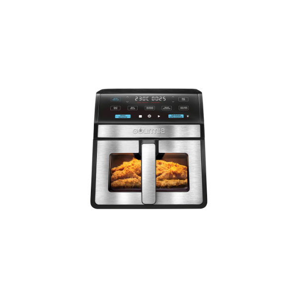 GOURMIA DUAL ZONE AIR FRYER 8 7.6L (SLIGHTLY USED)