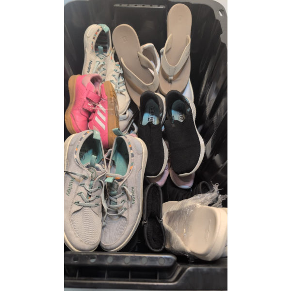 ASSORTED SHOES SANDALS SLIPPERS -U