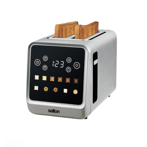 SALTON TOUCHSCREEN TOASTER GREY 
