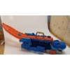 Image 3 : HOT WHEELS CITY ULTIMATE HAULER, TRANSFORMS INTO A T-REX WITH RACE TRACK (USED, NO BOX)