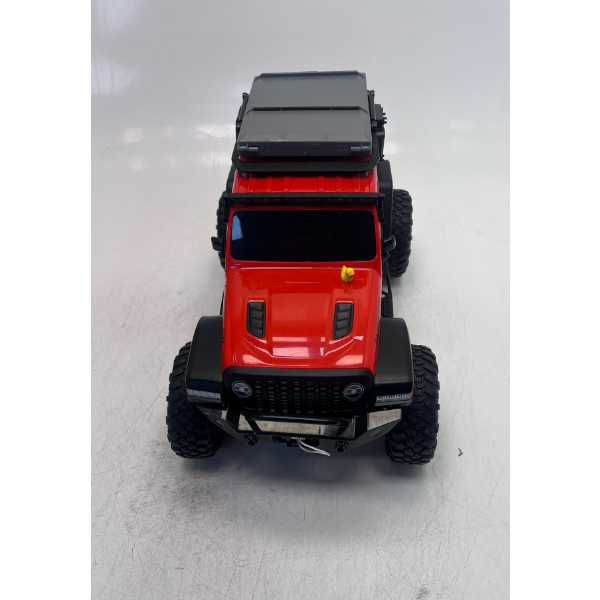 MAISTO JEEP OVERLANDER RACE CAR RED -U, UNTESTED
