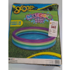 Image 3 : SLOOSH INFLATABLE KIDDIE POOL SMALL BABY POOL 3 COLOR RINGS FOR KIDS -U