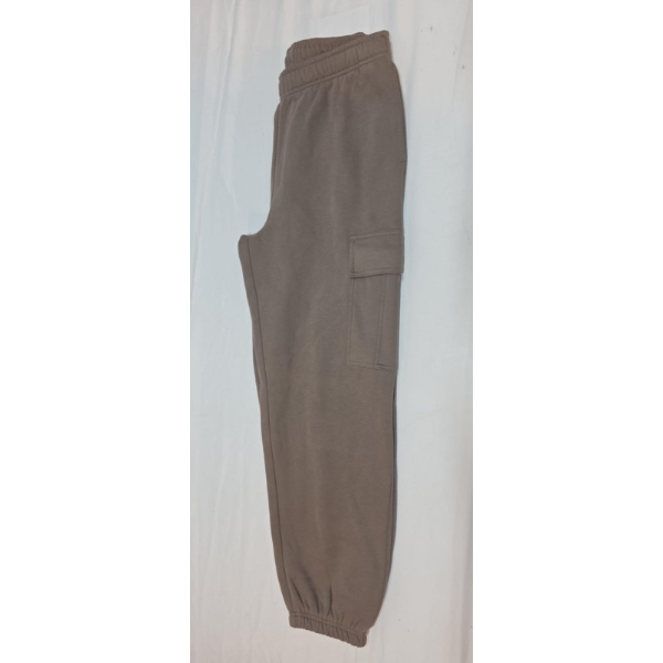 TUFF ATHLETICS BROWN CARGO SWEATPANTS SIZE S/P (SLIGHTLY USED)
