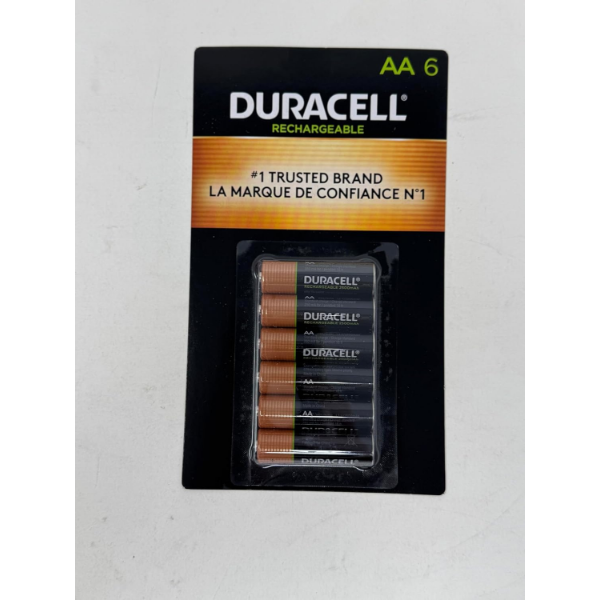 DURACELL RECHARGEABLE AA 2500MAH PREMIUM CELLS BATTERIES -SUMP